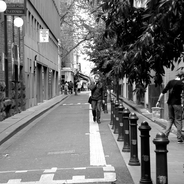 david walking
