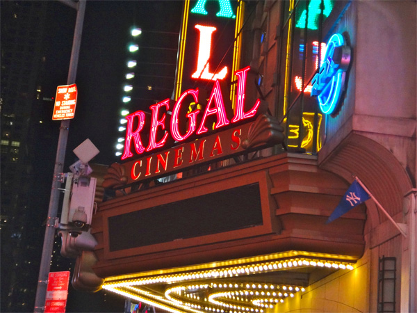 Regal Cinemas in Time Square Regal Cinemas in Time Square