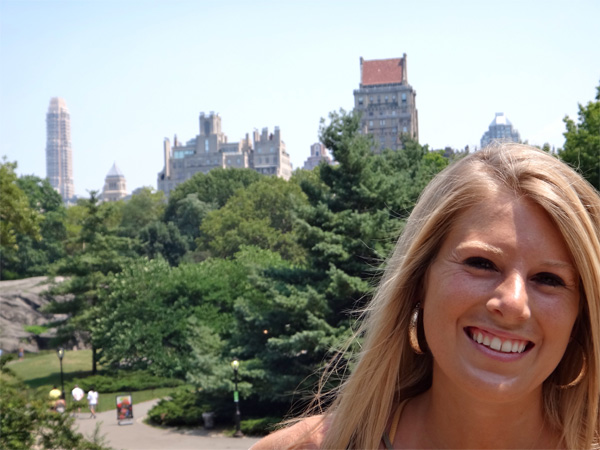 Beautiful Shot of Jenn in Central Park Beautiful Shot of Jenn in Central Park