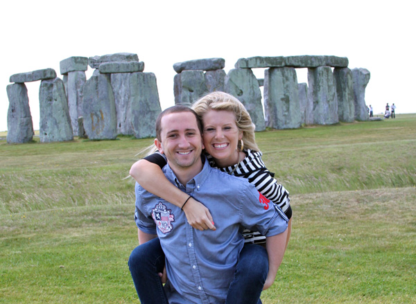 Jenn and I at Stonehendge Jenn and I at Stonehendge