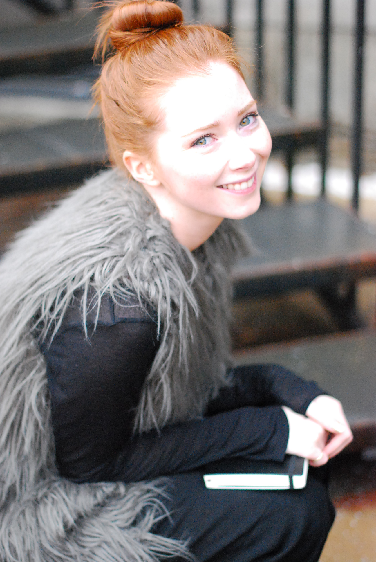 fur vest