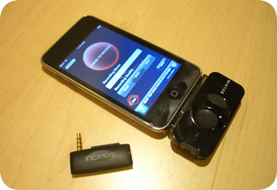 iPod touch with Voice Recorders