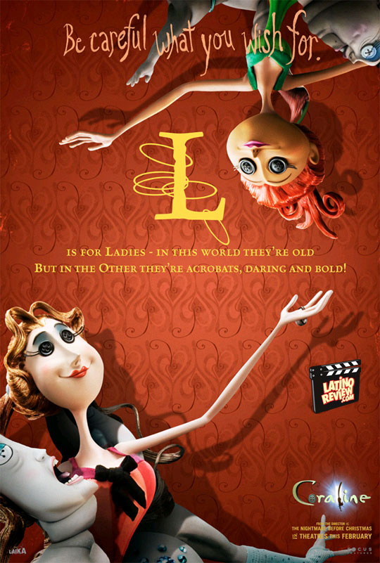 All the &#039;Coraline&#039; Alphabet Movie Posters — GeekTyrant