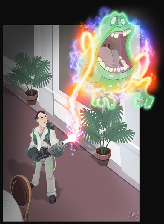 Awesome Ghostbusters Cartoon Art — Geektyrant 