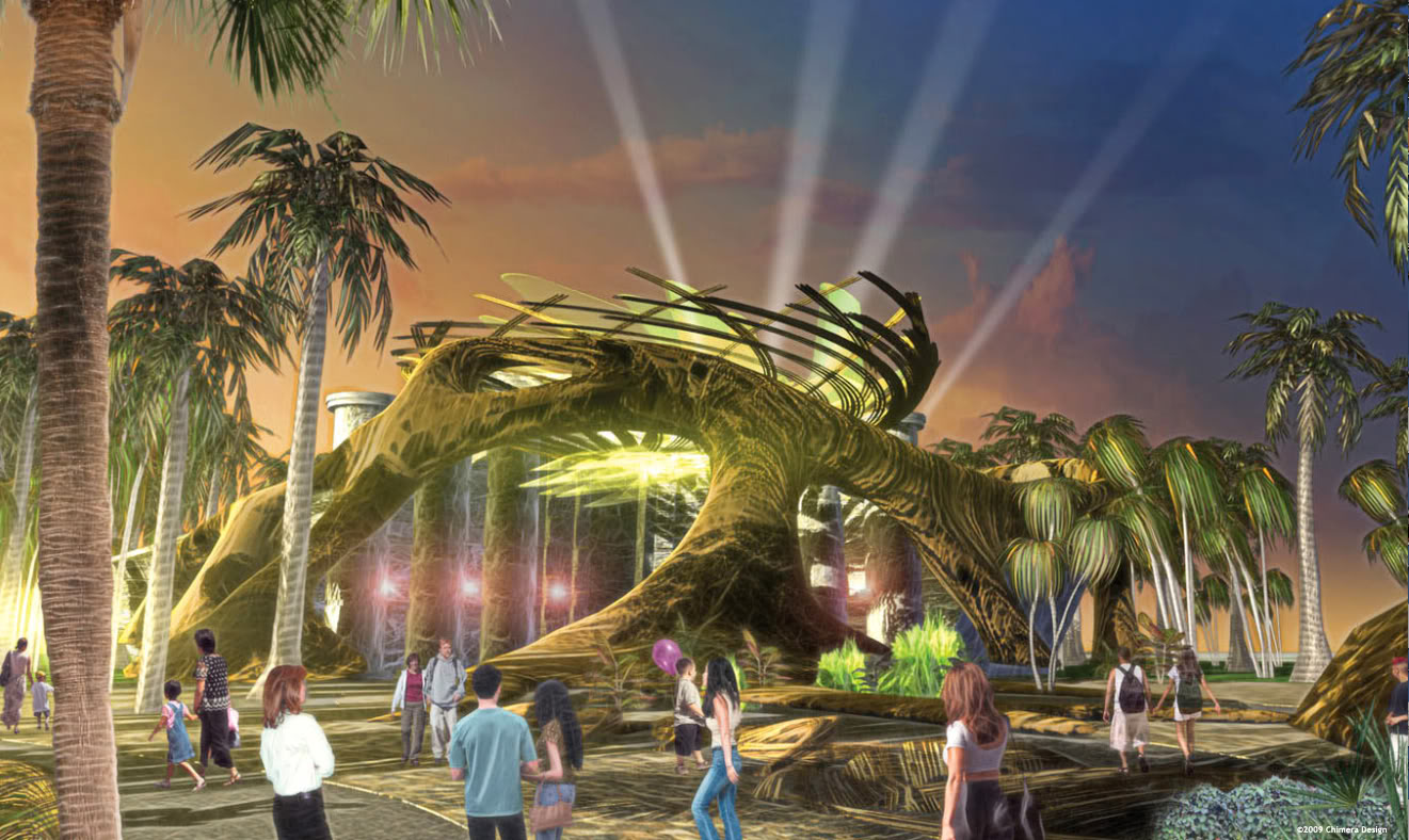 MARVEL Superhero Theme Park Concept Art — GeekTyrant