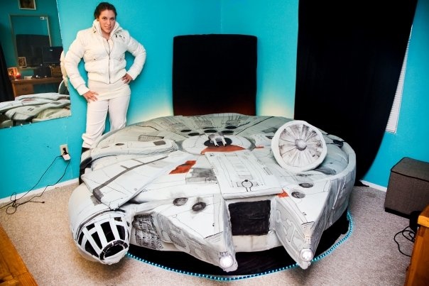 star wars kids bed