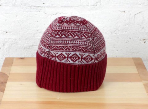 Albam Fair Isle cap Albam Fair Isle cap