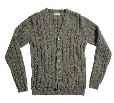 Margaret Howell cable cardigan-1 Margaret Howell cable cardigan-1