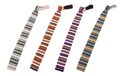 Beams light knit ties Beams light knit ties