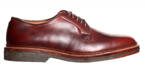 Alden Crepe Plain Toe Blucher-1 Alden Crepe Plain Toe Blucher-1