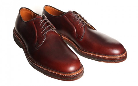 Alden Crepe Plain Toe Blucher Alden Crepe Plain Toe Blucher