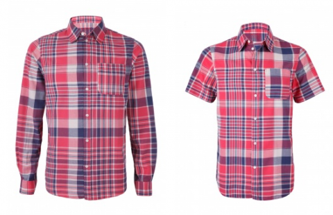 APC - Red Plaid Cotton Shirt APC - Red Plaid Cotton Shirt
