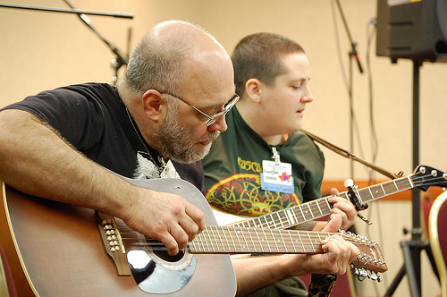 John Caspell and Brooke Lunderville - photo by Alisa Garcia