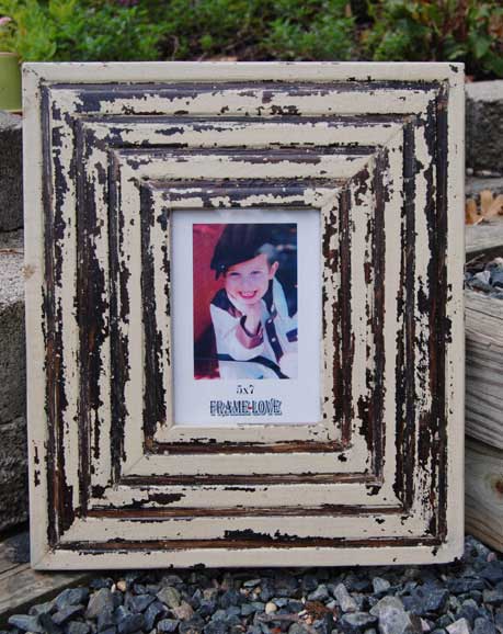 Distressed picture frame by Frame-Love