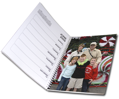 Custom Photo Day Planner