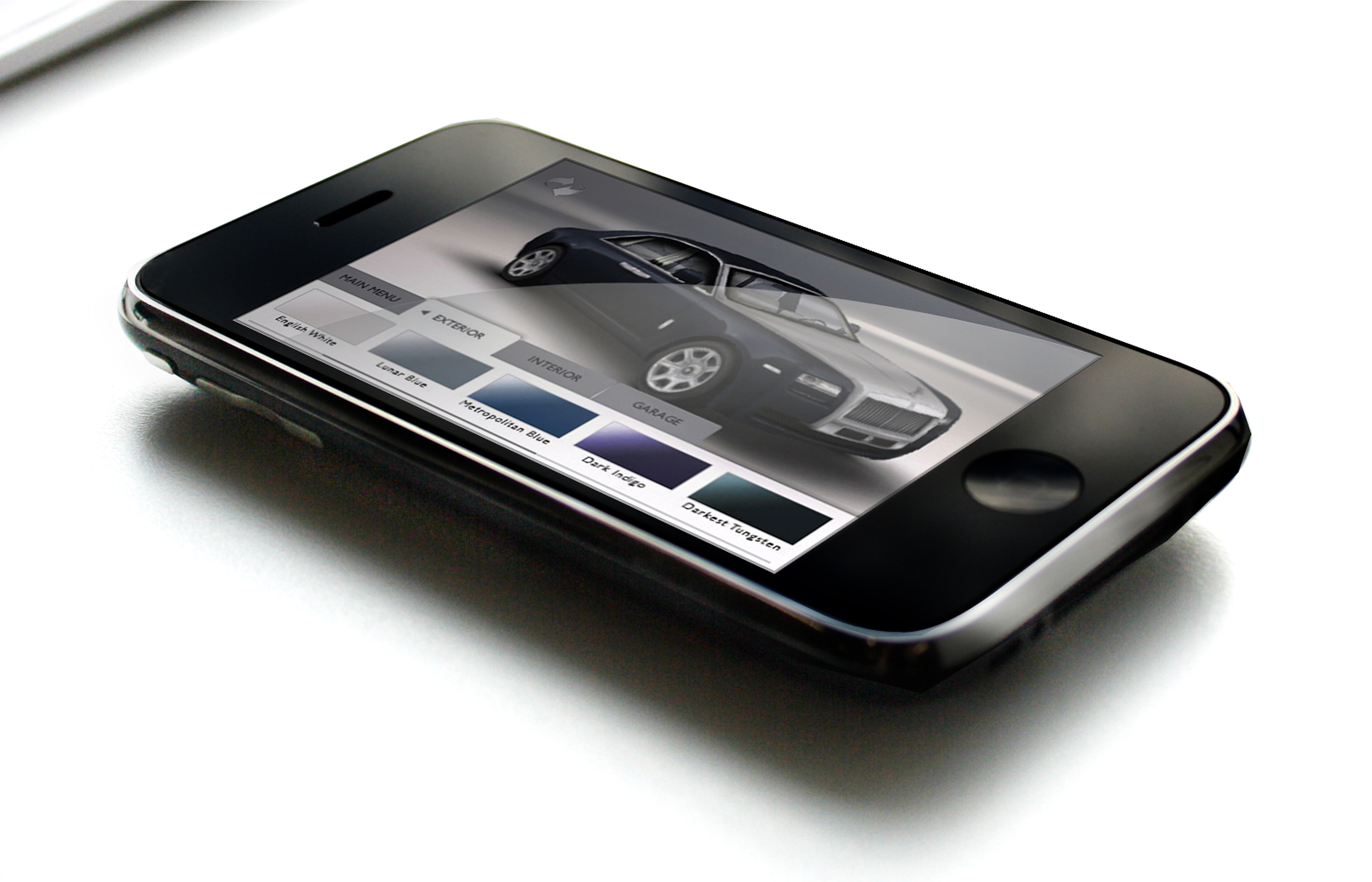 Rolls-Royce Ghost iPhone Application