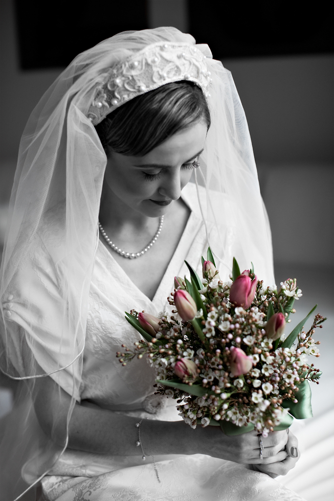 Michelle with Flowers_MG_1395 Canon 5D Mark II and Canon 50mm f1.2 L series lens Exposure Details: 1/20 second @ f1.2 ISO 100