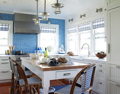 Christine Fife Interiors   Design With Christine   The Blue Kitchen