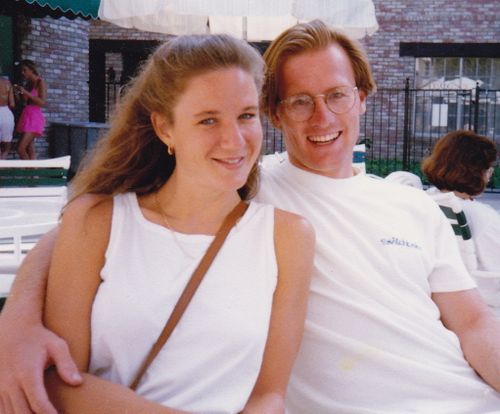 Chris and I in Disneyland - 1994ish