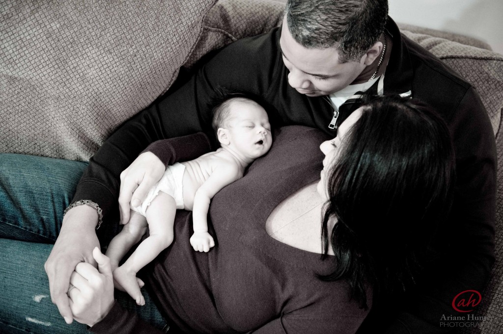Family portraits newborn