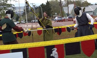 Renissance faire fencing