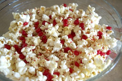 Valentines popcorn