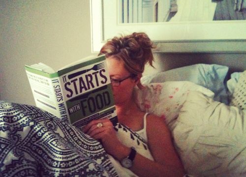 Reading in bed