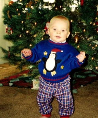 1998, first steps on Christmas day. 1998, first steps on Christmas day.