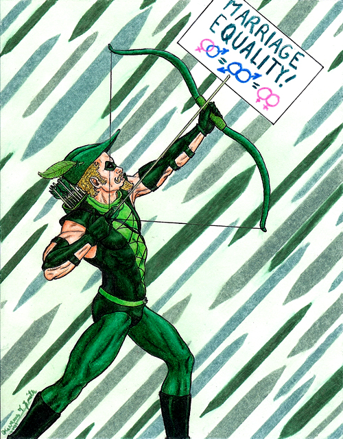 Green Arrow by Kevenn T. Smith ©Kevenn T. Smith 2009