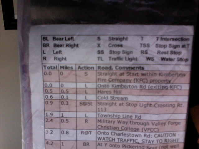 French Creek Iron Tour Cue Sheet